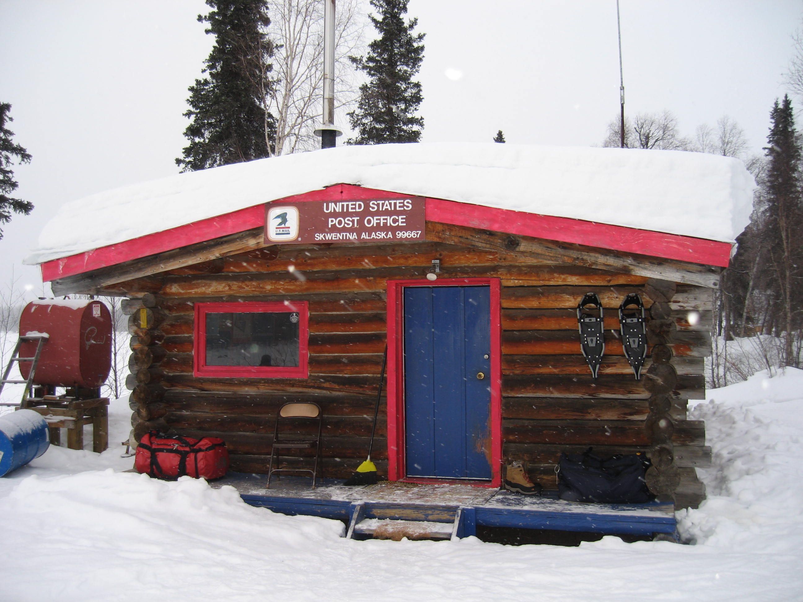 Skwentna Post Office 100 Main St, Skwentna, AK 99667 US Post Office