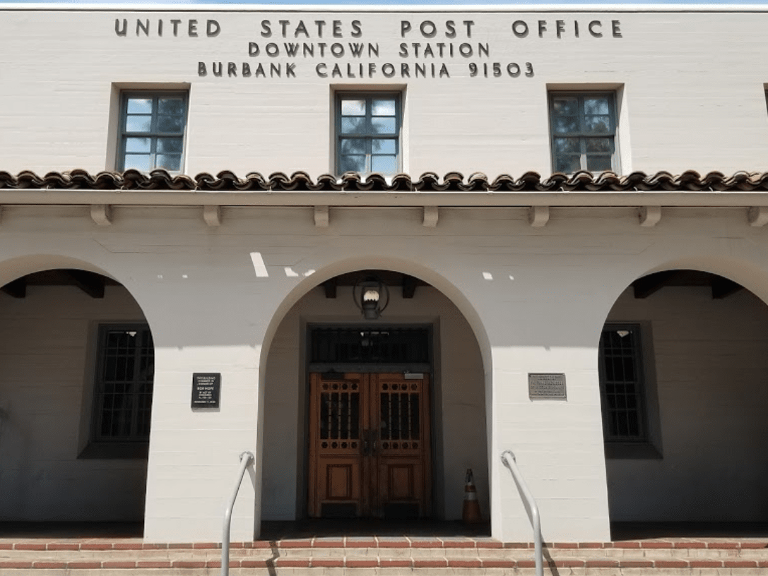 Burbank Post Office 2140 N Hollywood Way, Burbank, CA 91505 US Post